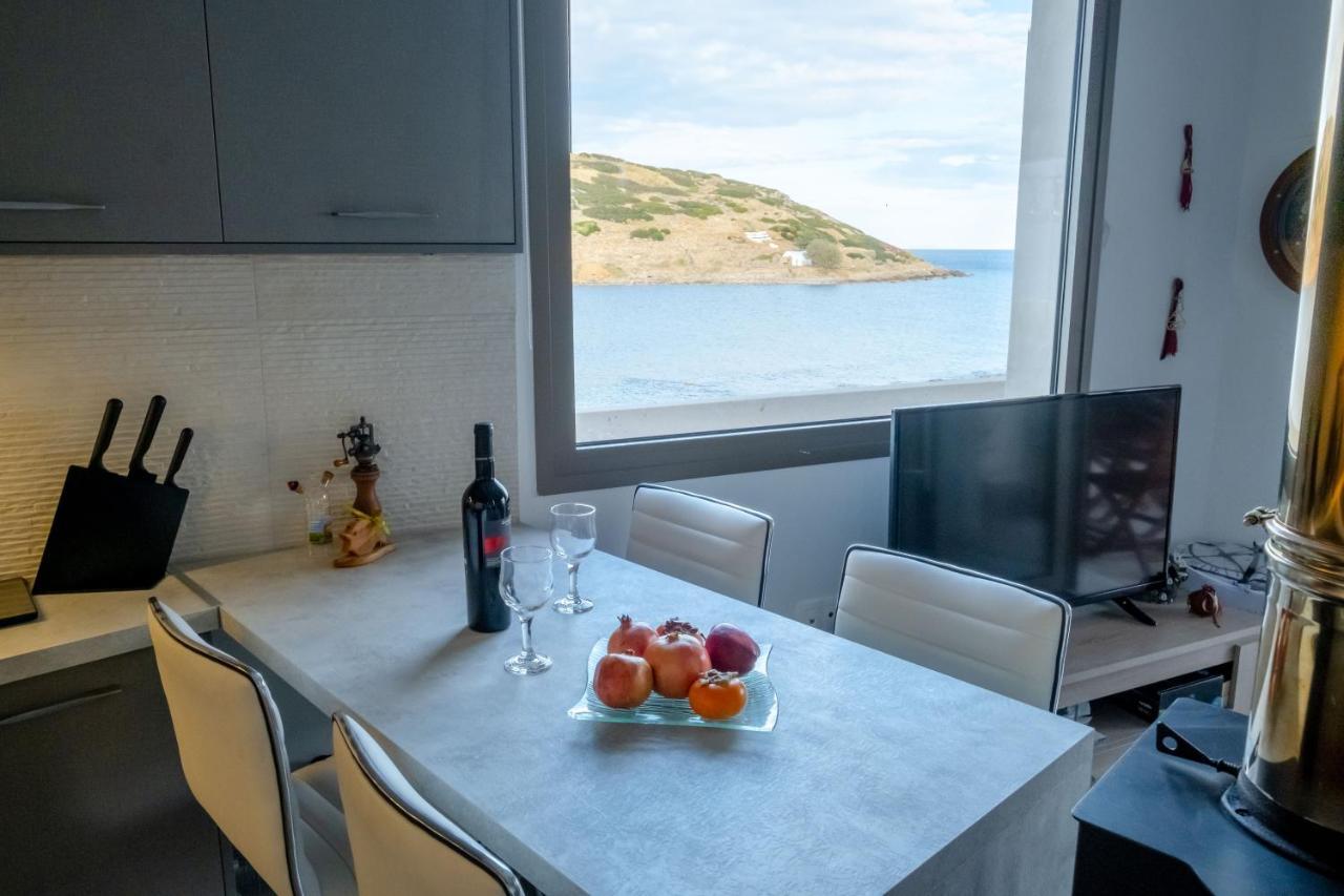 Seaside Flat With Hydromassage Lejlighed Mochlos Eksteriør billede