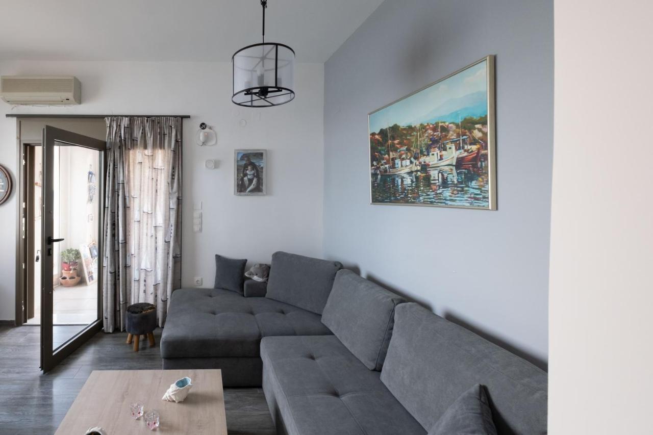 Seaside Flat With Hydromassage Lejlighed Mochlos Eksteriør billede